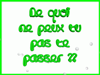Lache ton coms!