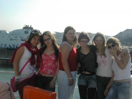 Sur le bateau...