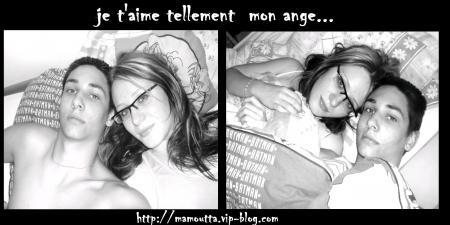 Mon ange et mwa!
